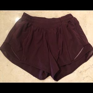 Lululemon running shorts.